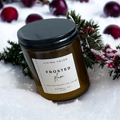 Frosted Plum Soy Candle