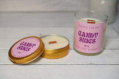 Candy Skies Soy Candle - 10oz Glass Jar