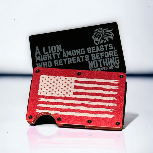 Stars and Stripes Minimalist Wallet