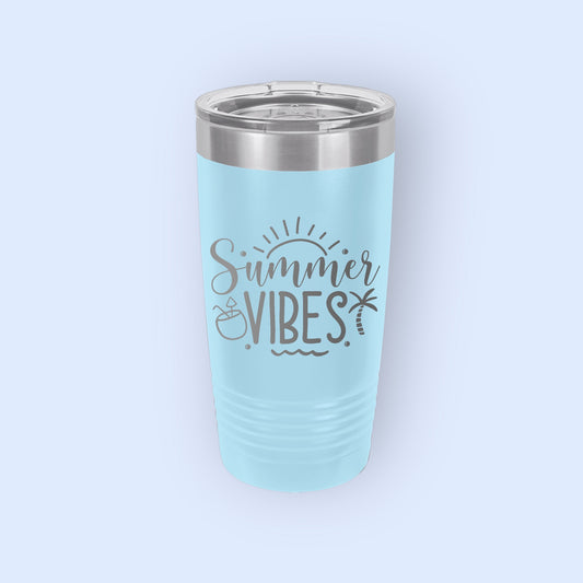 Summer Vibes 20 oz Tumbler